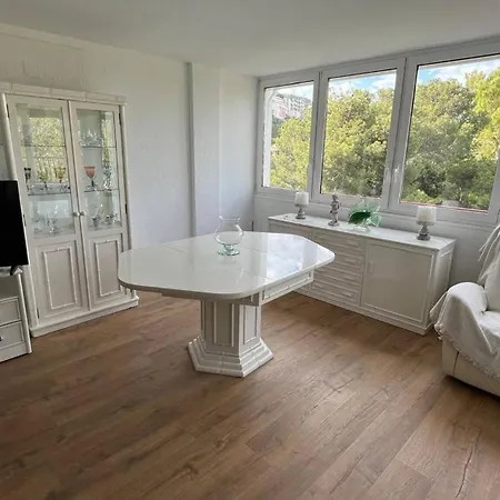 Bonito Duplex En Con Vistas Al Mar Cerca De La Playa Av-31 רוזס