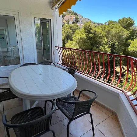 Bonito Duplex En Con Vistas Al Mar Cerca De La Playa Av-31 * רוזס